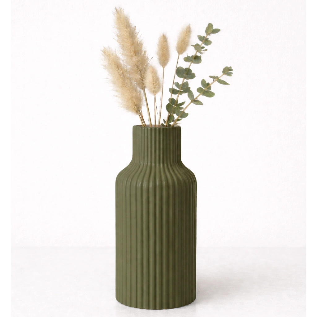 Premium Striped Vase