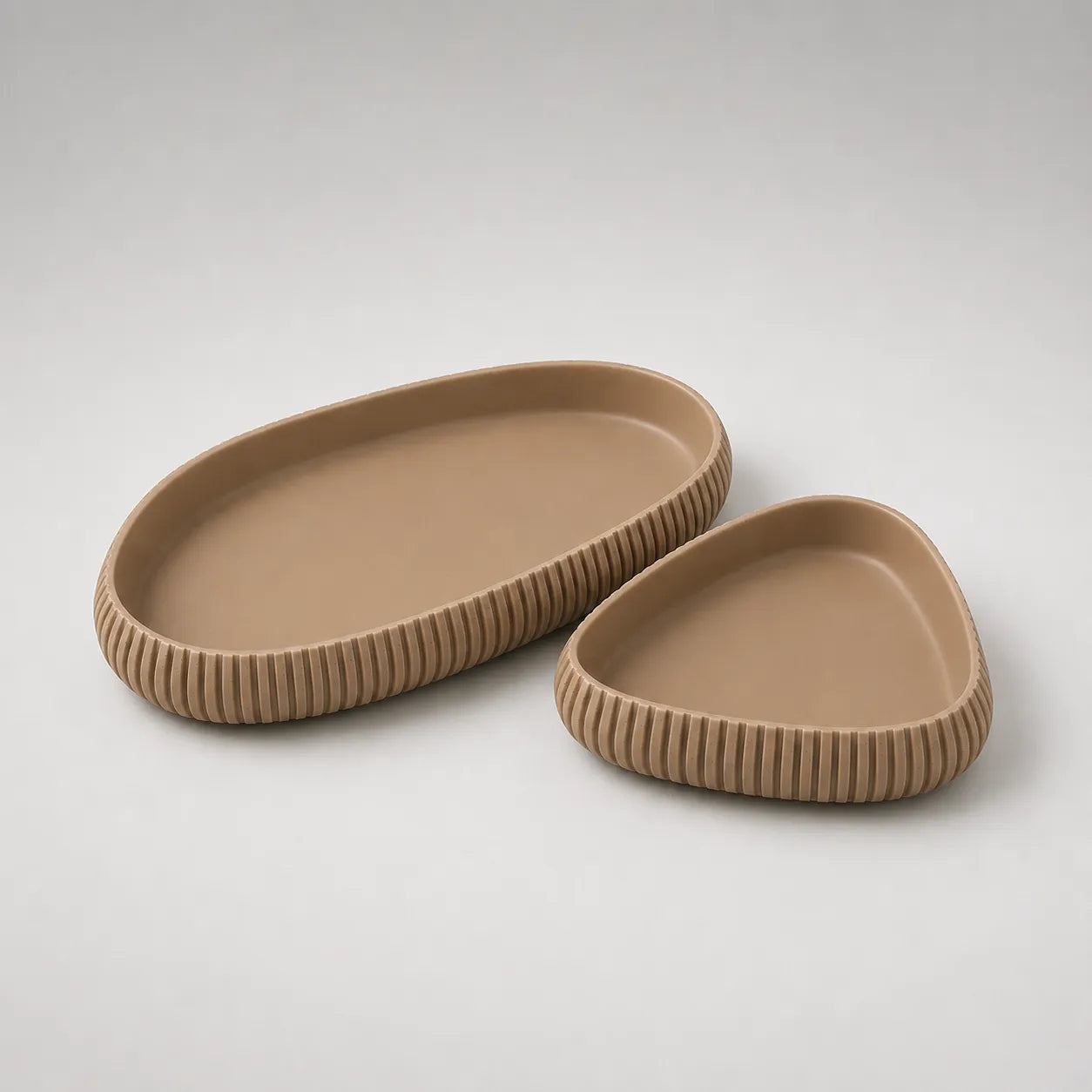 Minimalist Catchall Tray Set - 2 Pcs