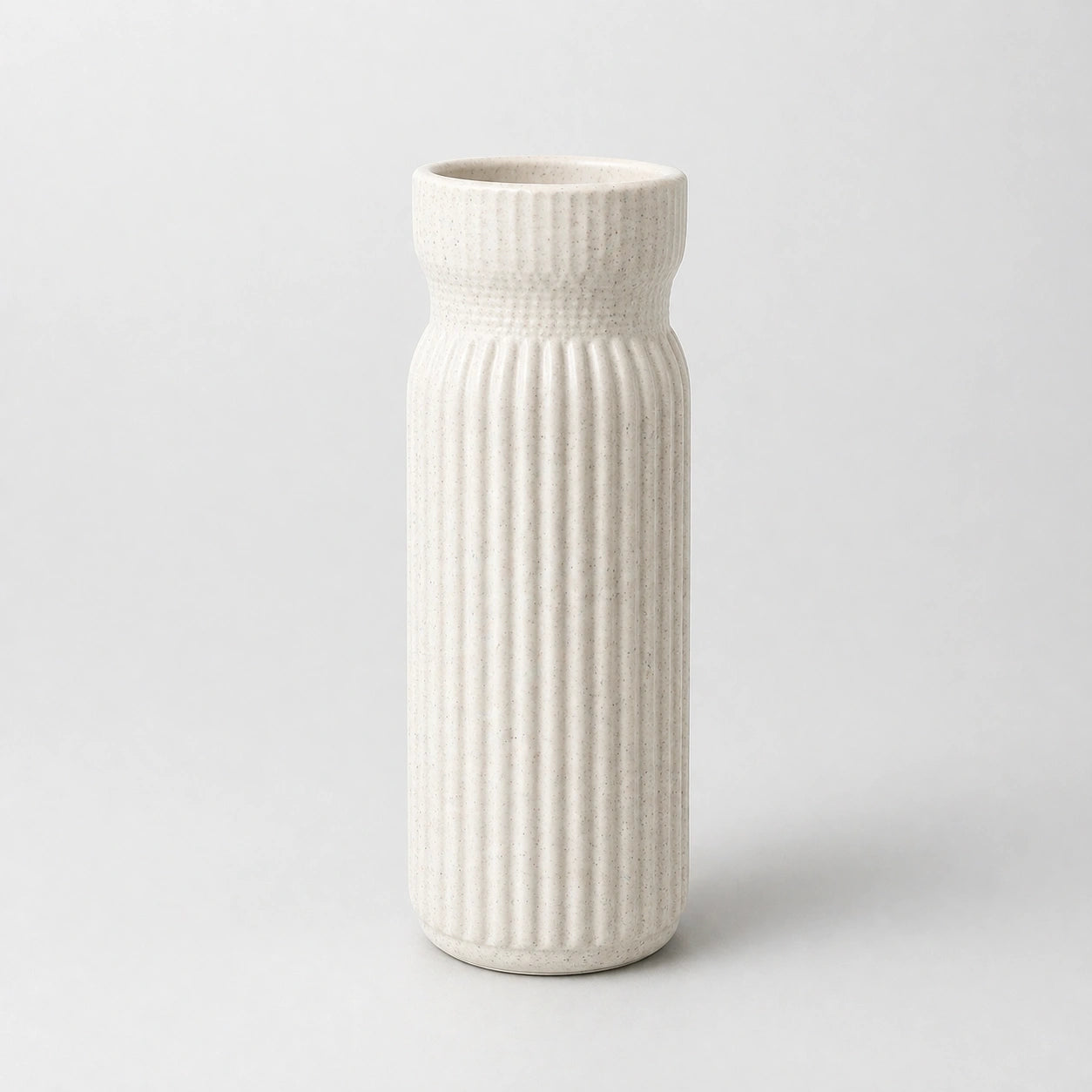 Fine Grooved Vase (Plastic)