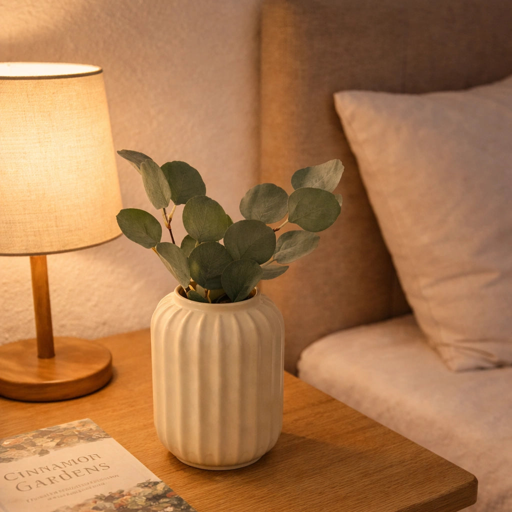 Ribbed Vase