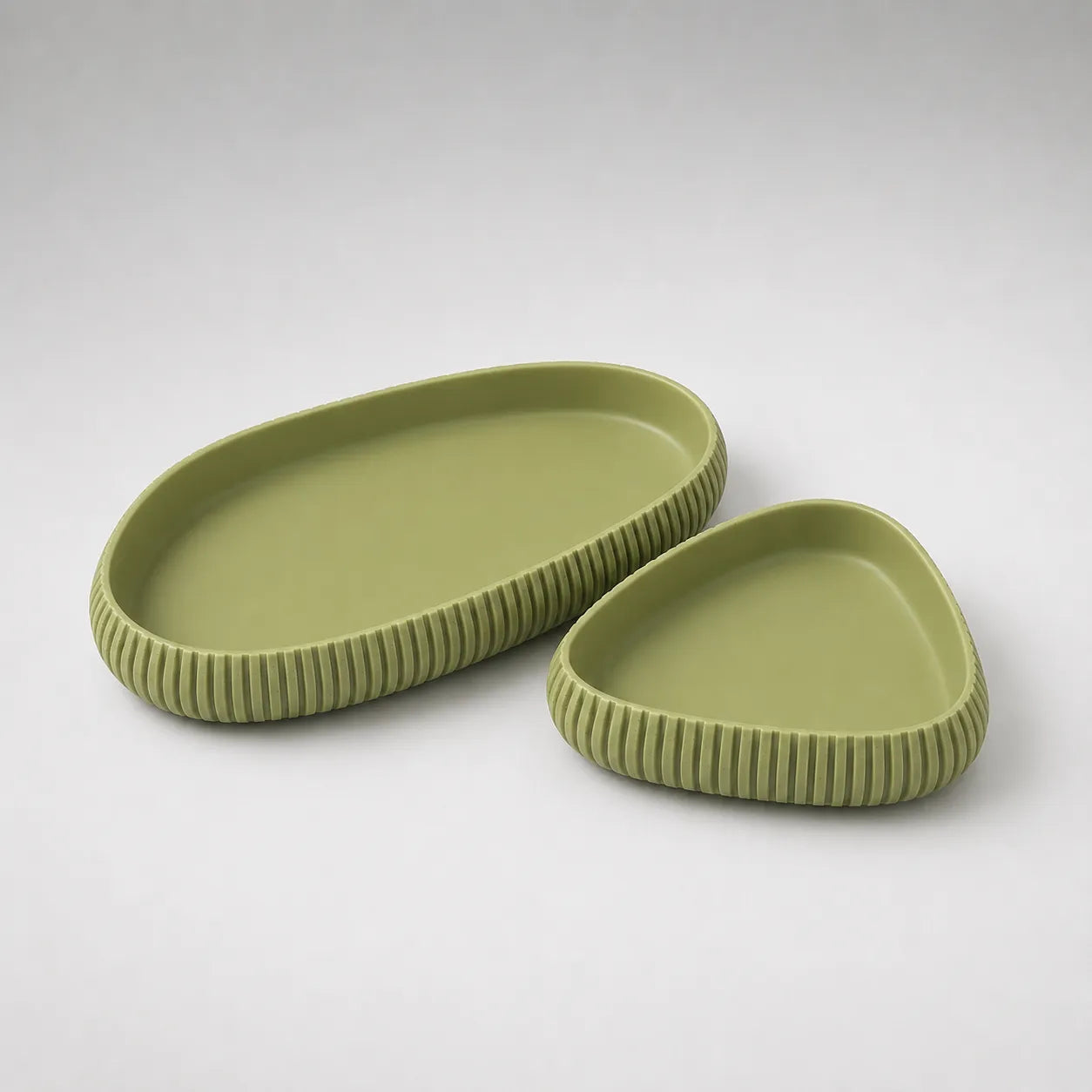 Minimalist Catchall Tray Set - 2 Pcs
