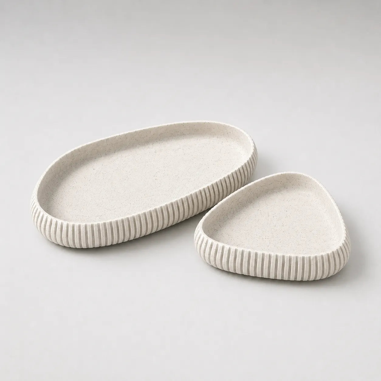 Minimalist Catchall Tray Set - 2 Pcs