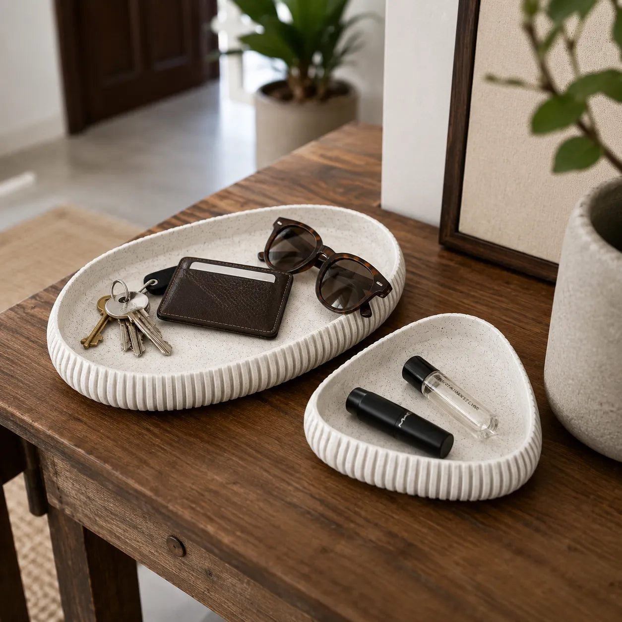Minimalist Catchall Tray Set - 2 Pcs