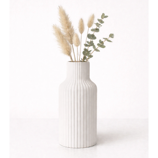 Premium Striped Vase